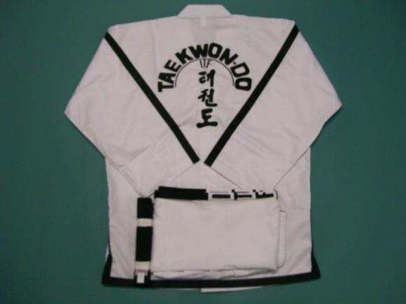Black Belt 4th and up Silk Screen and Embroider